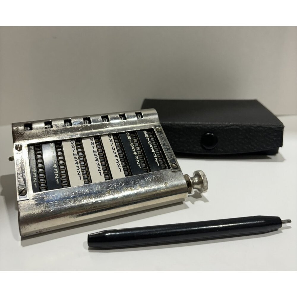 RARE 1907 Golden Gem Adding Machine - Original